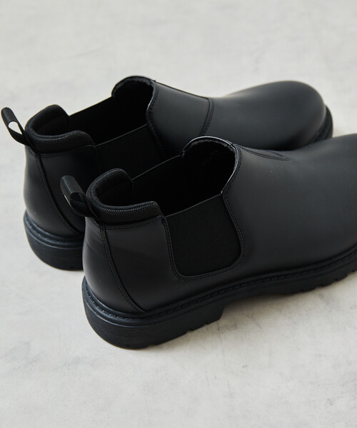 FREAK'S STORE(フリークスストア)の「限定展開 ウォータープルーフ サイドゴアブーツ(ブーツ・メンズ・ブラック・23.0cm/28.0cm/27.0cm/26.0cm/25.0cm/24.0cm)」の6枚目の写真