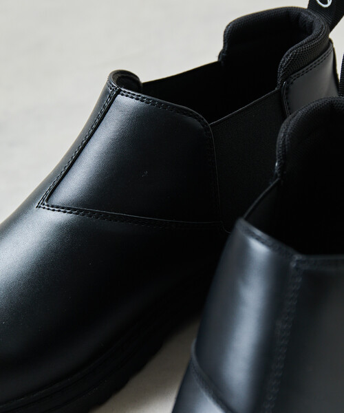FREAK'S STORE(フリークスストア)の「限定展開 ウォータープルーフ サイドゴアブーツ(ブーツ・メンズ・ブラック・23.0cm/28.0cm/27.0cm/26.0cm/25.0cm/24.0cm)」の8枚目の写真