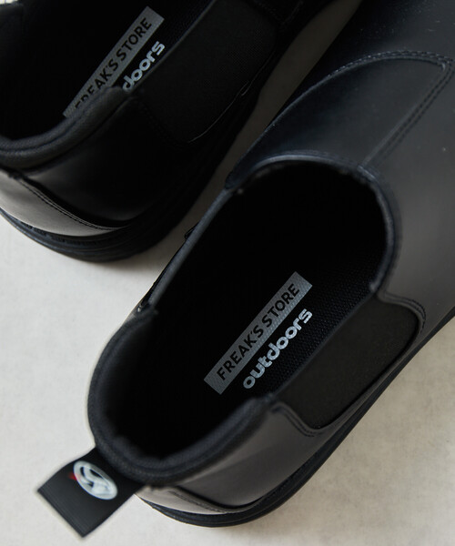 FREAK'S STORE(フリークスストア)の「限定展開 ウォータープルーフ サイドゴアブーツ(ブーツ・メンズ・ブラック・23.0cm/28.0cm/27.0cm/26.0cm/25.0cm/24.0cm)」の11枚目の写真