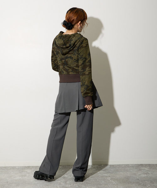 【セール】スカートレイヤードパンツ（スラックス）｜Oriens JOURNAL STANDARD（オリエンス ジャーナルスタンダード）