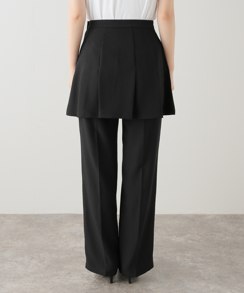 【セール】スカートレイヤードパンツ（スラックス）｜Oriens JOURNAL STANDARD（オリエンス ジャーナルスタンダード）