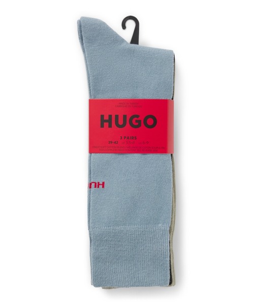 HUGO（ヒューゴ）の「3パック HUGOロゴディテール レギュラーレングス ソックス（ソックス/靴下・メンズ・レッド系その他/グリーン系その他/パープル系その他/ライトブラウン/ブルー系その他・43-46/39-42）」の10枚目の写真