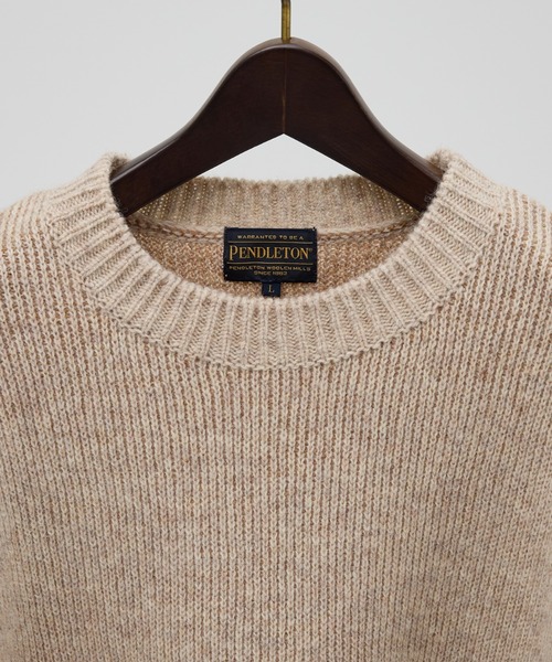 PENDLETON ペンドルトン × エスト シアーニット セットアップ 新品 PENDLETON / シアーニットシャツ《ESTNATION EXCLUSIVE