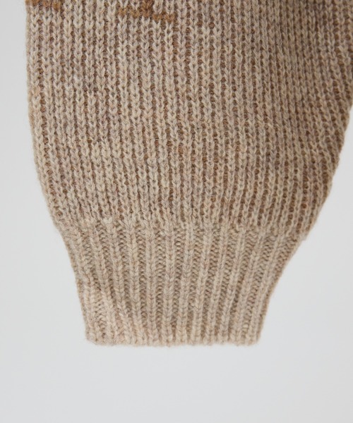 PENDLETON（ペンドルトン）の「【PENDLETON/ペンドルトン】Shetland Wool Crewneck/シェットランドウールクルーニット/ユニセックス（ニット/セーター・メンズ・ベージュ/アイボリー/ブラック・M/L）」の7枚目の写真