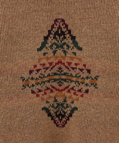 PENDLETON（ペンドルトン）の「【PENDLETON/ペンドルトン】Shetland Wool Crewneck/シェットランドウールクルーニット/ユニセックス（ニット/セーター・メンズ・ベージュ/アイボリー/ブラック・M/L）」の8枚目の写真