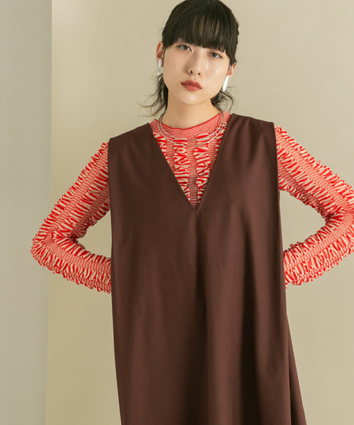 KBF（ケイビーエフ）の「シャーリングコンパクトニット（ニット/セーター・レディース・ブラック系その他/グリーン系その他/レッド系その他・ONE）」の20枚目の写真