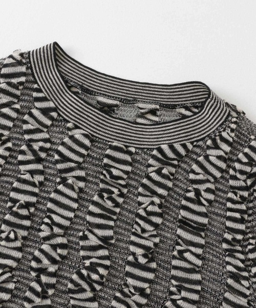 KBF（ケイビーエフ）の「シャーリングコンパクトニット（ニット/セーター・レディース・ブラック系その他/グリーン系その他/レッド系その他・ONE）」の8枚目の写真