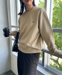 [LACOSTE/ラコステ] ワンポイントロゴ プレミアムクルーネックスウェット