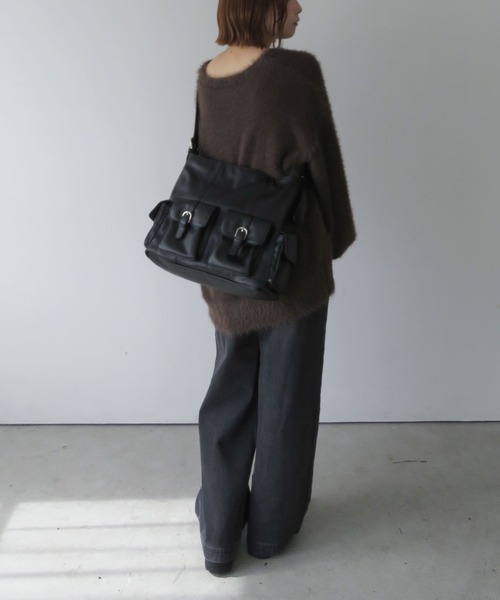 archives（アルシーヴ）の「【デイリーにちょうどいい】４Ｐショルダー（ショルダーバッグ・レディース・ブラック/ブラウン/ベージュ・FREE）」の14枚目の写真