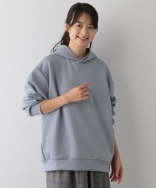 GLOBAL WORK Smile Seed Store(グローバルワーク スマイルシードストア)の「上品パーカープルオーバー/129647(パーカー・レディース・ブラック/チャコール/ベージュ/スカイブルー・SMALL/MEDIUM/LARGE/X-LARGE)」の1枚目の写真