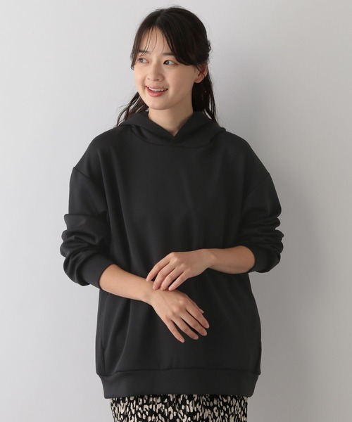 GLOBAL WORK Smile Seed Store(グローバルワーク スマイルシードストア)の「上品パーカープルオーバー/129647(パーカー・レディース・ブラック/チャコール/ベージュ/スカイブルー・SMALL/MEDIUM/LARGE/X-LARGE)」の2枚目の写真