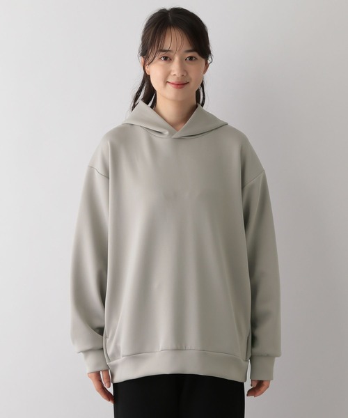 GLOBAL WORK Smile Seed Store(グローバルワーク スマイルシードストア)の「上品パーカープルオーバー/129647(パーカー・レディース・ブラック/チャコール/ベージュ/スカイブルー・SMALL/MEDIUM/LARGE/X-LARGE)」の12枚目の写真