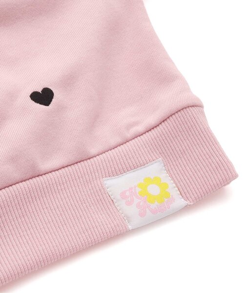 algy（アルジー）の「ノアコラボ ハートシシュウトレーナー（スウェット・キッズ・ピンク/オフホワイト/ブラック・XX-SMALL/X-SMALL/MEDIUM/SMALL）」の22枚目の写真