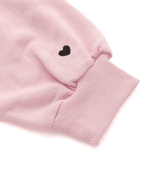 algy（アルジー）の「ノアコラボ ハートシシュウトレーナー（スウェット・キッズ・ピンク/オフホワイト/ブラック・XX-SMALL/X-SMALL/MEDIUM/SMALL）」の19枚目の写真