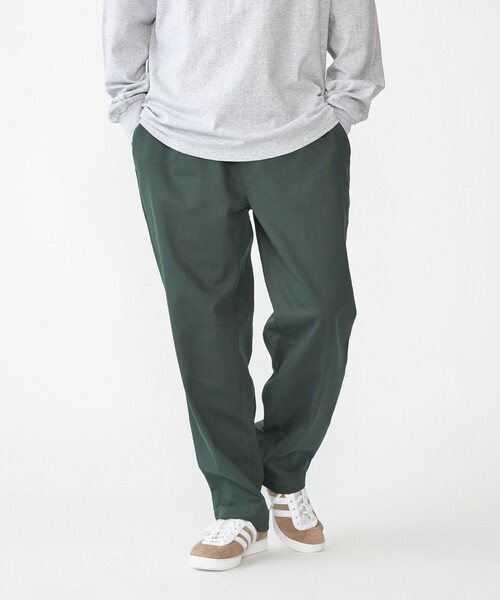 SHIPS: コットン ツイル イージーパンツ