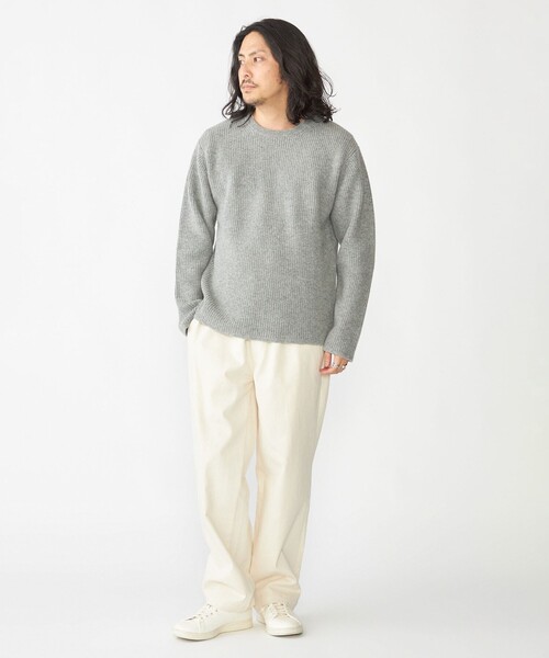 SHIPS(シップス)の「SHIPS: コットン ツイル イージーパンツ(その他パンツ・メンズ・ブラウン系/ダークオリーブ/ナチュラル・MEDIUM/LARGE)」の13枚目の写真