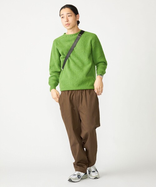 SHIPS(シップス)の「SHIPS: コットン ツイル イージーパンツ(その他パンツ・メンズ・ブラウン系/ダークオリーブ/ナチュラル・MEDIUM/LARGE)」の15枚目の写真
