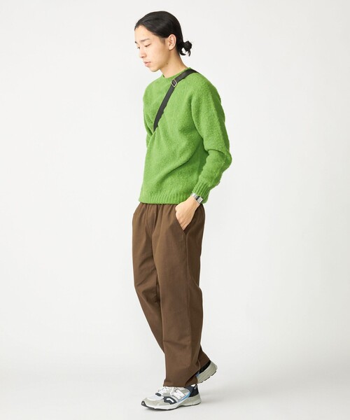 SHIPS(シップス)の「SHIPS: コットン ツイル イージーパンツ(その他パンツ・メンズ・ブラウン系/ダークオリーブ/ナチュラル・MEDIUM/LARGE)」の16枚目の写真