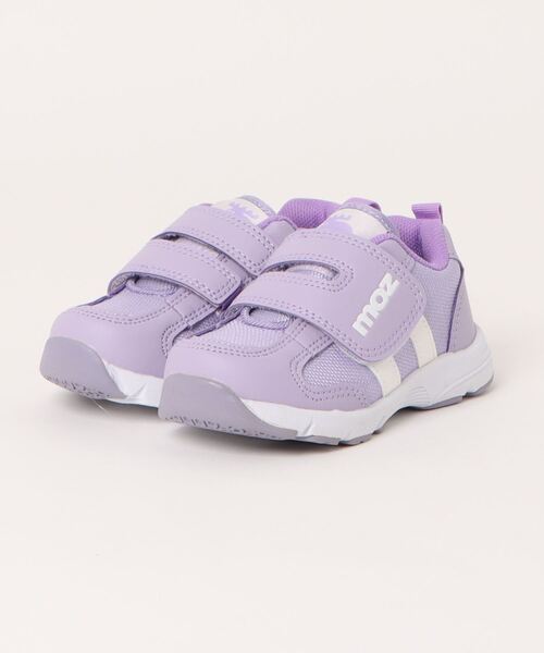 moz（モズ）の「【MOZ】ワンベルトキッズスニーカー（スニーカー・キッズ・ブラック/ネイビー/ピンク/パープル/ブラック×ホワイト・15.0cm/16.0cm/17.0cm）」の11枚目の写真