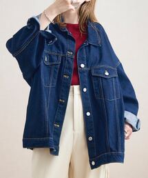 ビッグシルエットデニムジャケット
