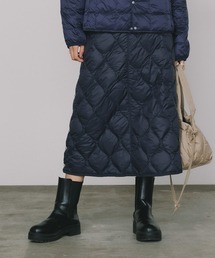 TAION（タイオン）の「TAION/タイオン MILITARY SNAP BUTTON DOWN SKIRT （SOFT SHELL）ダウンスカート（スカート）」