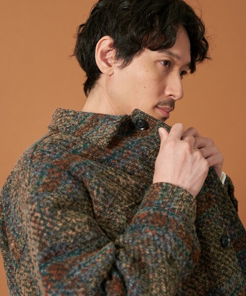 THE SHOP TK （ザ ショップ ティーケー ）の「チェック柄ツイード