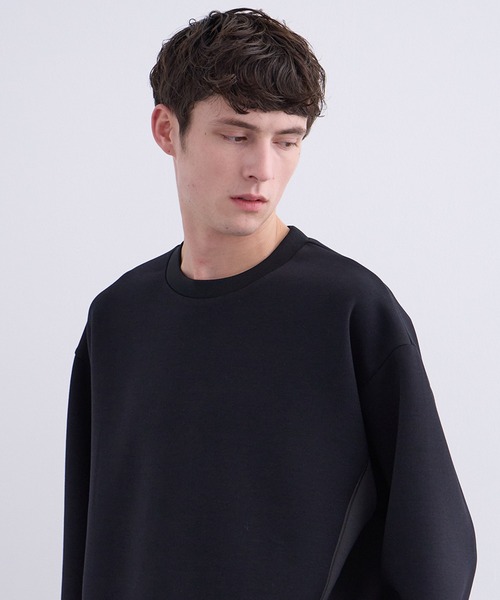 UNITED TOKYO（ユナイテッドトウキョウ）の「Aeroダンボールバイカラースウェット（Tシャツ/カットソー・メンズ・ライトグレー/グリーン/ダークグレー/ブラック・1/2）」の22枚目の写真