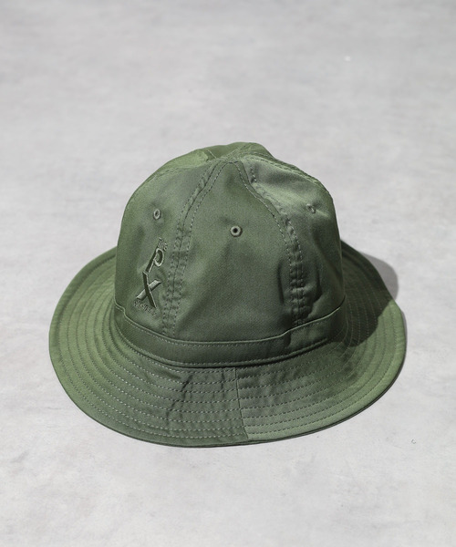 WILD THINGS(ワイルドシングス)の「【THE PX by WILDTHINGS】BELL HAT(ハット・メンズ・ブラック/ネイビー/オリーブ・FREE)」の2枚目の写真