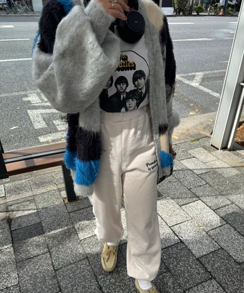 archives（アルシーヴ）の「【Ltd.】Sweat Pants（スウェットパンツ・レディース・杢グレー/アイボリー・MEDIUM）」の17枚目の写真