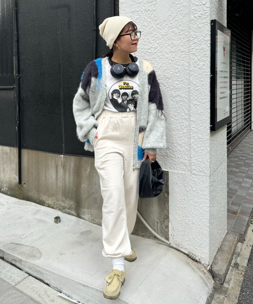 archives（アルシーヴ）の「【Ltd.】Sweat Pants（スウェットパンツ・レディース・杢グレー/アイボリー・MEDIUM）」の22枚目の写真
