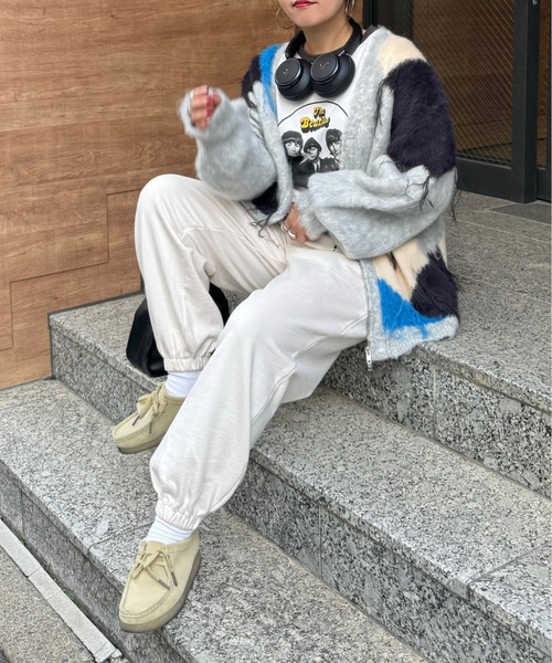 archives（アルシーヴ）の「【Ltd.】Sweat Pants（スウェットパンツ・レディース・杢グレー/アイボリー・MEDIUM）」の21枚目の写真