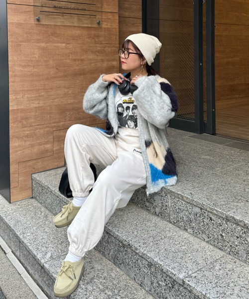 archives（アルシーヴ）の「【Ltd.】Sweat Pants（スウェットパンツ・レディース・杢グレー/アイボリー・MEDIUM）」の20枚目の写真