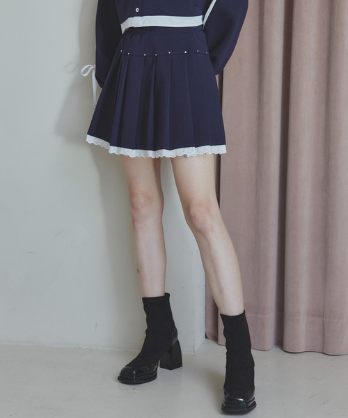 Lallana（ララーナ）の「ダンボールプリーツスカート（スカート）」 - WEAR