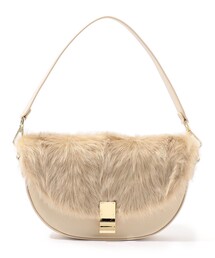 TOMORROWLAND | TOMORROWLAND フラップ フェイクファーバッグ(ショルダーバッグ)