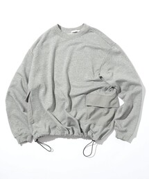 Firsthand | Firsthand/ファーストハンド ポケット付アジャスタークルーネックスウェット(スウェット)