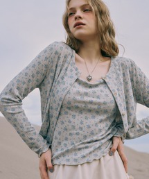 idem | flower ensemble cardigan／フラワーアンサンブルカーディガン(アンサンブル)