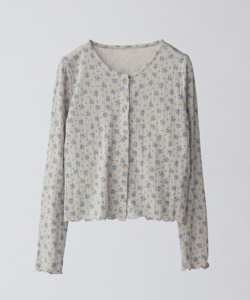 idem(イデム)の「flower ensemble cardigan/フラワーアンサンブルカーディガン(アンサンブル・レディース・ナチュラル/ネイビー・FREE)」の20枚目の写真