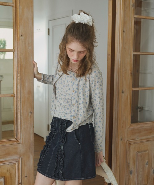flower ensemble cardigan／フラワーアンサンブルカーディガン 
