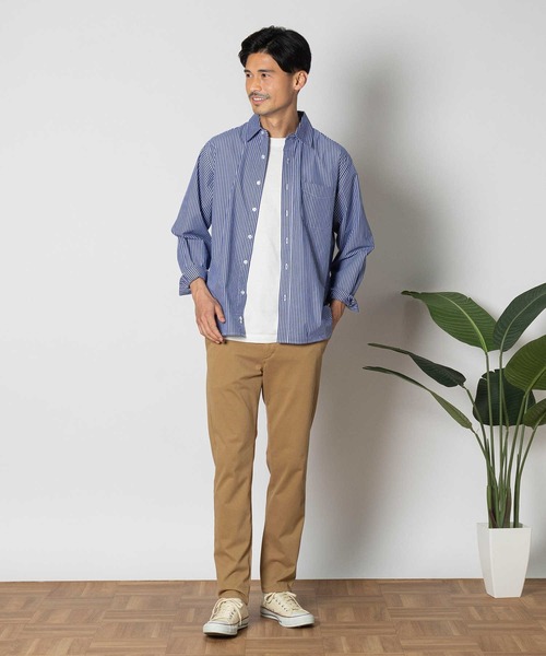 EDWIN（エドウィン）の「EDWIN(エドウィン)【メンズ】【スゴイラク】「JERSEYS」スリムチノ（その他パンツ・メンズ・ベージュ・S/M/L/XS）」の2枚目の写真