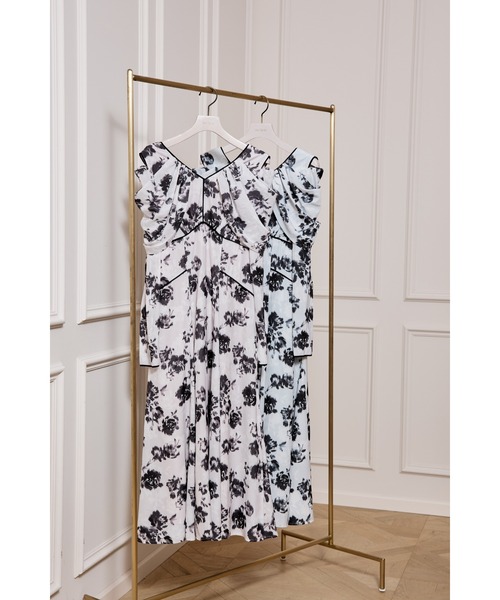 セール】Winter Rose Dress（ワンピース）｜Her lip to（ハーリップ