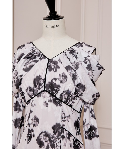 セール】Winter Rose Dress（ワンピース）｜Her lip to（ハーリップ