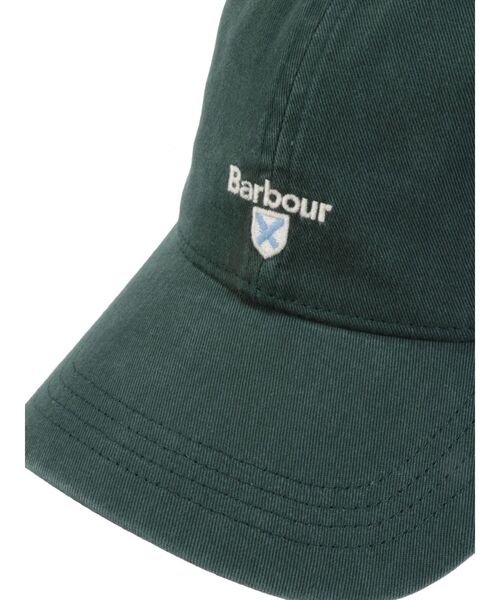 Barbour(バブアー)の「Barbour CASCAD CAP(キャップ・レディース・ネイビー/レッド/グリーン・FREE)」の11枚目の写真