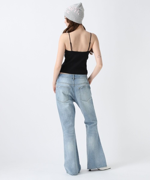 FOREVER 21（フォーエバー トゥエンティーワン）の「【2025SS】カップ付きリブキャミソール（キャミソール・レディース・オフホワイト/チャコールグレー/ブラック/ピンク・SMALL/MEDIUM/LARGE）」の15枚目の写真