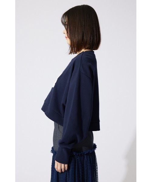 rienda(リエンダ)の「サガラ刺繍スウェットトップス 春服 トレーナー 秋服(スウェット・レディース・ホワイト/ピンク/ネイビー・FREE)」の9枚目の写真