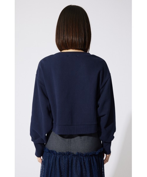 rienda(リエンダ)の「サガラ刺繍スウェットトップス 春服 トレーナー 秋服(スウェット・レディース・ホワイト/ピンク/ネイビー・FREE)」の10枚目の写真