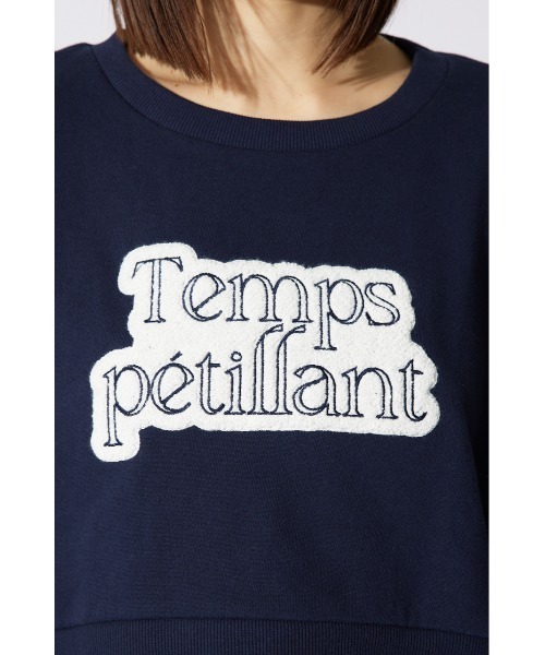 rienda(リエンダ)の「サガラ刺繍スウェットトップス 春服 トレーナー 秋服(スウェット・レディース・ホワイト/ピンク/ネイビー・FREE)」の12枚目の写真