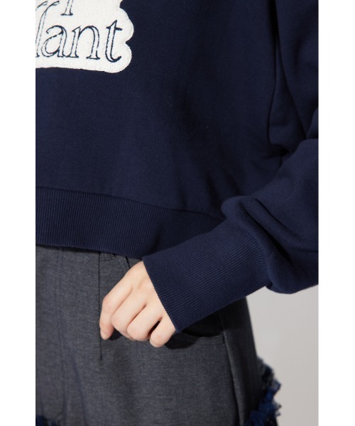 rienda(リエンダ)の「サガラ刺繍スウェットトップス 春服 トレーナー 秋服(スウェット・レディース・ホワイト/ピンク/ネイビー・FREE)」の13枚目の写真