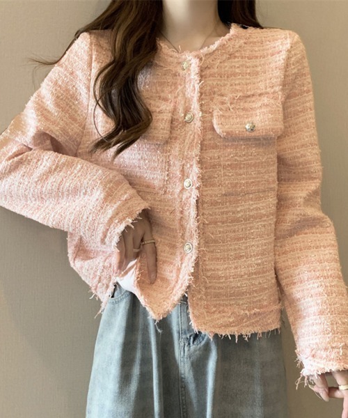 ♡美品♡ ベイジ　CAMBONツイードジャケット　チャコールグレー　雑誌掲載 SHIPS（シップス）の「SD: 【MOON社製生地】 ヘリンボーン