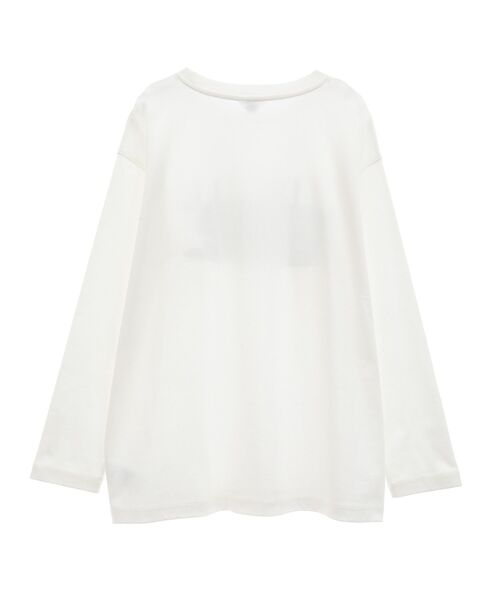 AMERICAN HOLIC（アメリカンホリック）の「TRUTH箔プリントカットプルオーバー（Tシャツ/カットソー・レディース・オフホワイト・M/L）」の8枚目の写真