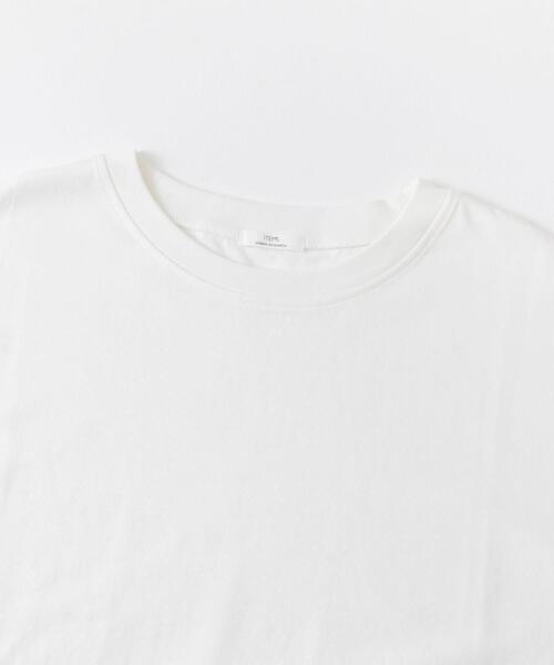 ITEMS URBANRESEARCH(アイテムズ アーバンリサーチ)の「ピグメントロングTシャツ(Tシャツ/カットソー・レディース・オフホワイト/ブラック/ピンク・FREE)」の13枚目の写真